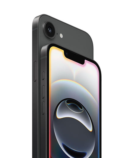 Apple iPhone 16e, 128GB, eSIM, Black - Unlocked (Renewed)