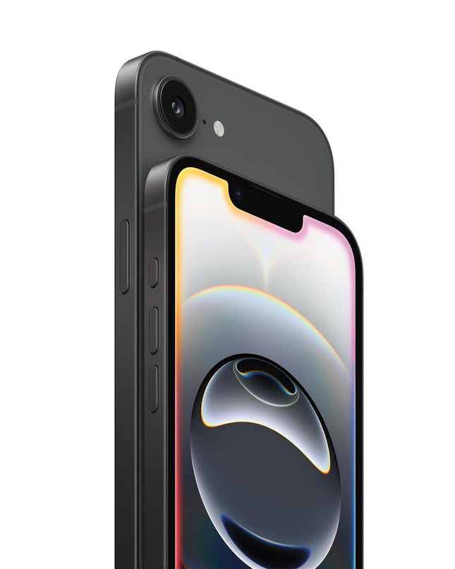 Apple iPhone 16e, 128GB, eSIM, Black - Unlocked (Renewed)